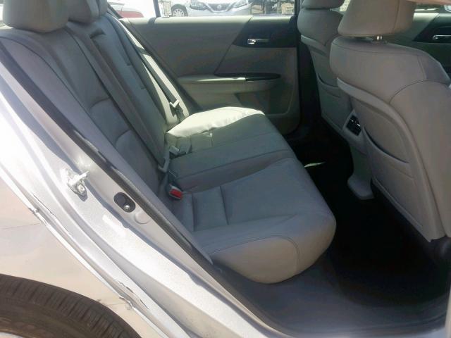 1HGCR2F8XDA149061 - 2013 HONDA ACCORD EXL SILVER photo 6