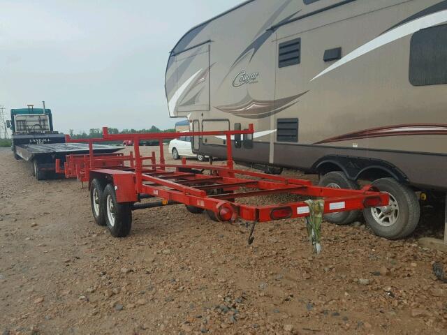 NCX122614A - 2017 FLAT TRAILER RED photo 3