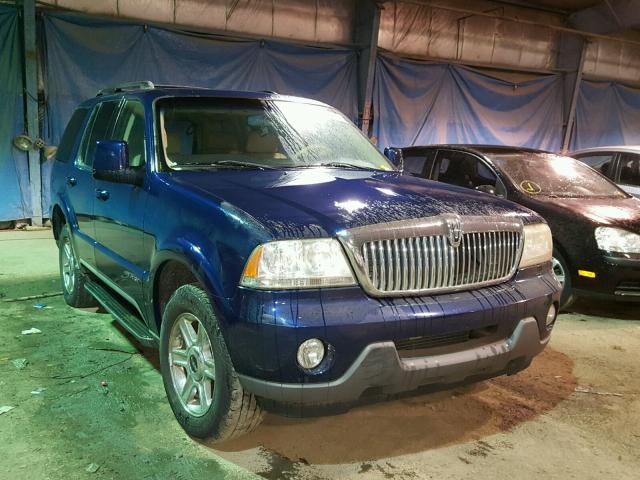 5LMEU88H25ZJ06822 - 2005 LINCOLN AVIATOR 蓝色 照片 1