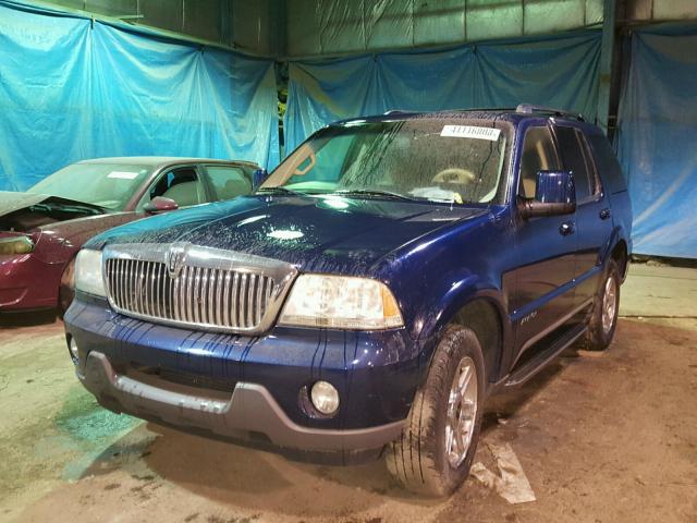 5LMEU88H25ZJ06822 - 2005 LINCOLN AVIATOR 蓝色 照片 2