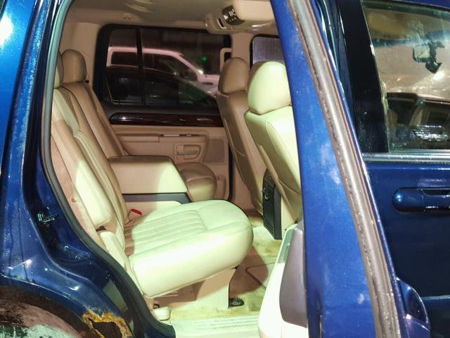 5LMEU88H25ZJ06822 - 2005 LINCOLN AVIATOR 蓝色 照片 6