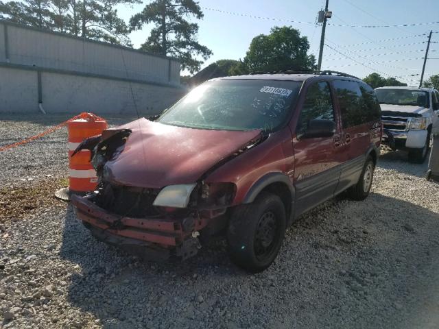 1GMDU23E83D175839 - 2003 PONTIAC MONTANA EC RED photo 2