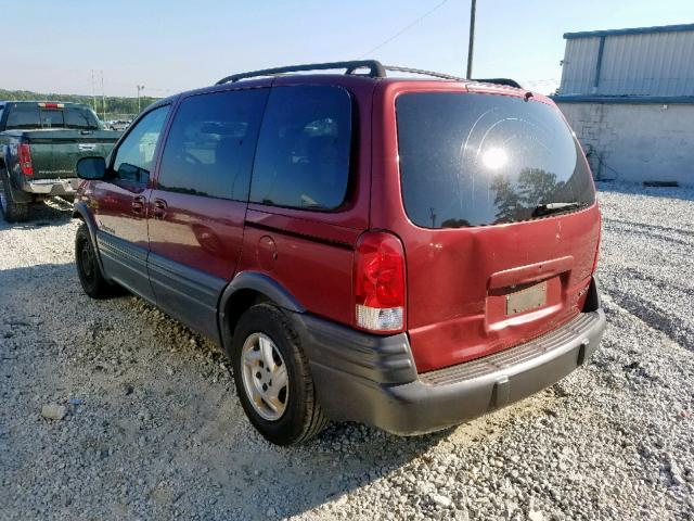 1GMDU23E83D175839 - 2003 PONTIAC MONTANA EC RED photo 3