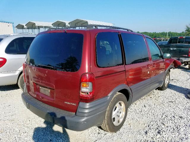 1GMDU23E83D175839 - 2003 PONTIAC MONTANA EC RED photo 4