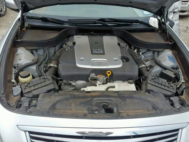 JN1CV6AP9CM620973 - 2012 INFINITI G37 BASE SILVER photo 7