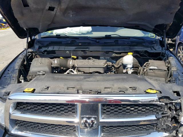 1C6RD6GPXCS189189 - 2012 DODGE RAM 1500 S BLACK photo 7