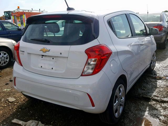 KL8CB6SA3KC700072 - 2019 CHEVROLET SPARK LS WHITE photo 4