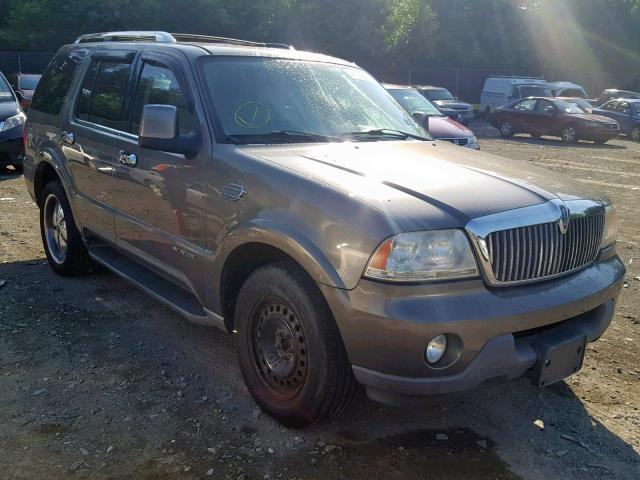 5LMEU88HX4ZJ48461 - 2004 LINCOLN AVIATOR გრაფიტი ფოტო 1