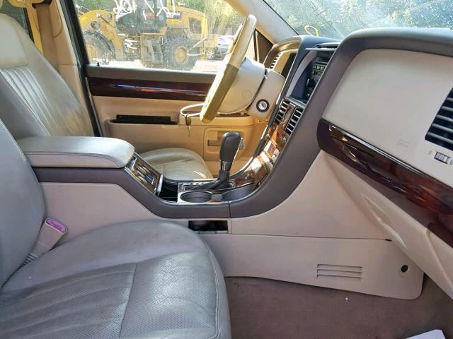 5LMEU88HX4ZJ48461 - 2004 LINCOLN AVIATOR გრაფიტი ფოტო 5