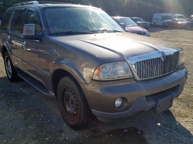 5LMEU88HX4ZJ48461 - 2004 LINCOLN AVIATOR გრაფიტი ფოტო 9