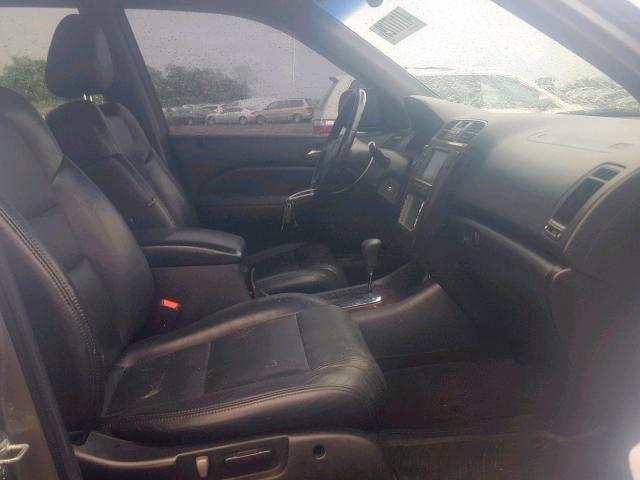 2HNYD18671H518586 - 2001 ACURA MDX TOURIN GRAY photo 5