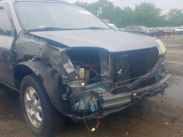 2HNYD18671H518586 - 2001 ACURA MDX TOURIN GRAY photo 9