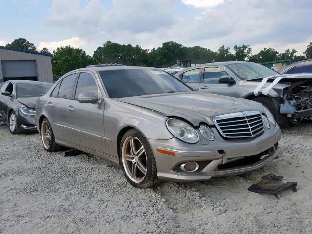 WDBUF56X79B362439 - 2009 MERCEDES-BENZ E 350 BEIGE photo 1