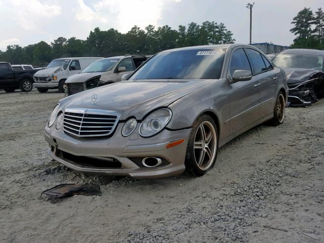 WDBUF56X79B362439 - 2009 MERCEDES-BENZ E 350 BEIGE photo 2