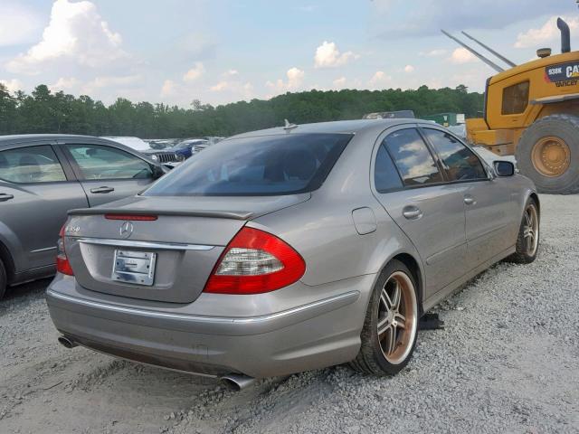 WDBUF56X79B362439 - 2009 MERCEDES-BENZ E 350 BEIGE photo 4