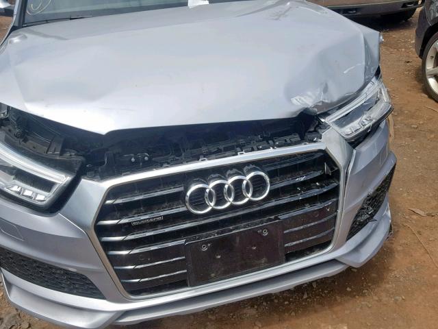 WA1JCCFS8JR026987 - 2018 AUDI Q3 PREMIUM SILVER photo 9