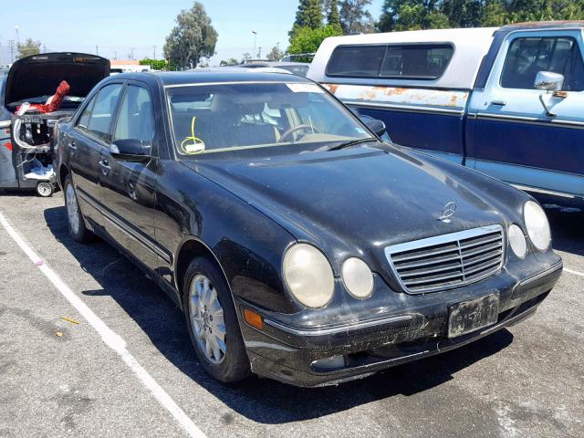 WDBJF65J01B318762 - 2001 MERCEDES-BENZ E 320 BLACK photo 1