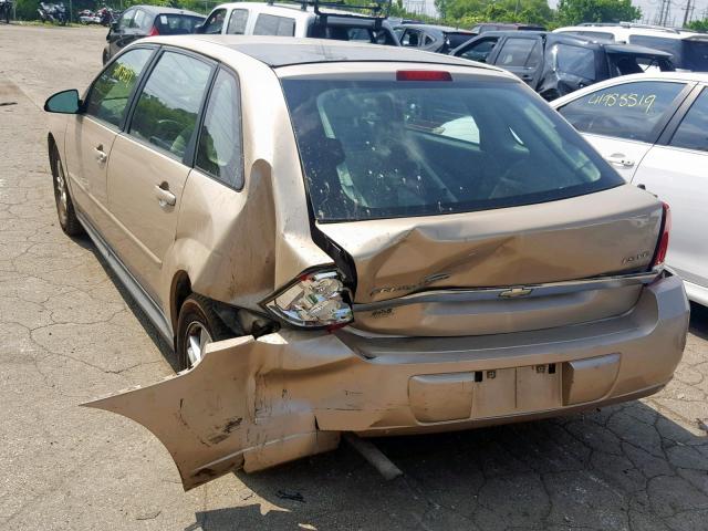 1G1ZT62885F311760 - 2005 CHEVROLET MALIBU MAX 金色 照片 3
