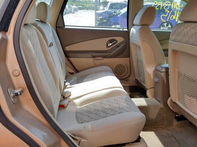 1G1ZT62885F311760 - 2005 CHEVROLET MALIBU MAX 金色 照片 6