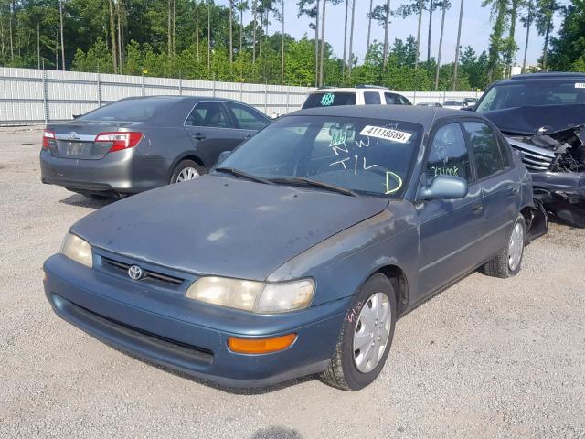 1NXBB02E8TZ475061 - 1996 TOYOTA COROLLA DX GREEN photo 2