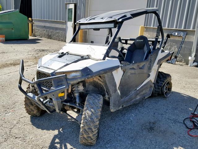 4XAVAA875FB961076 - 2015 POLARIS RZR 900 WHITE photo 2