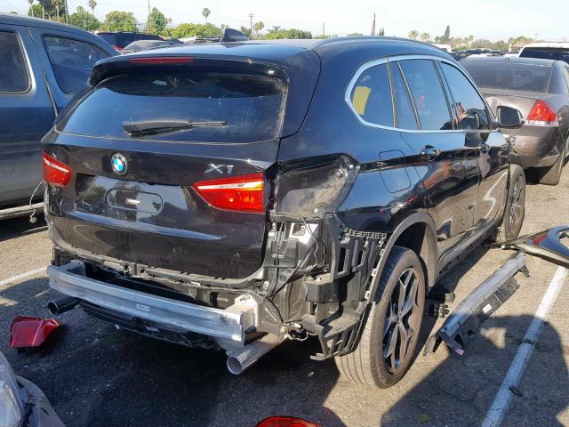 WBXHT3C37J5L24474 - 2018 BMW X1 XDRIVE2 BLACK photo 4