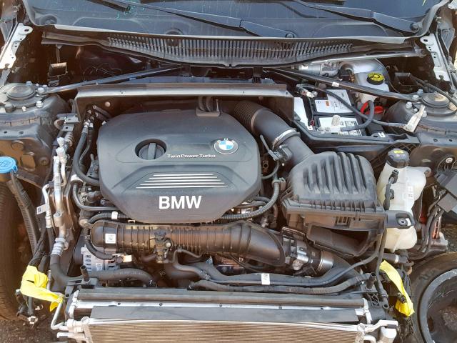 WBXHT3C37J5L24474 - 2018 BMW X1 XDRIVE2 BLACK photo 7