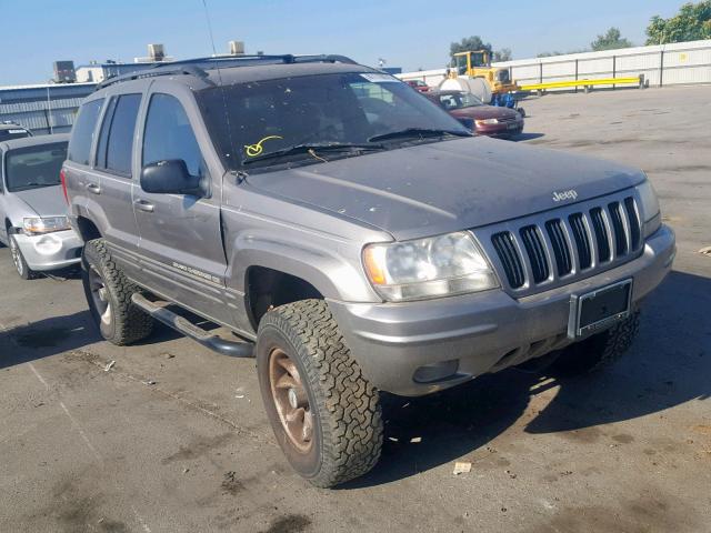 1J4GW68N8XC548007 - 1999 JEEP GRAND CHER GRAY photo 1