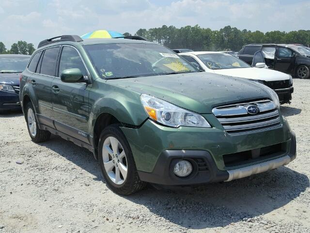 4S4BRDKC8D2277322 - 2013 SUBARU OUTBACK 3. GREEN photo 1