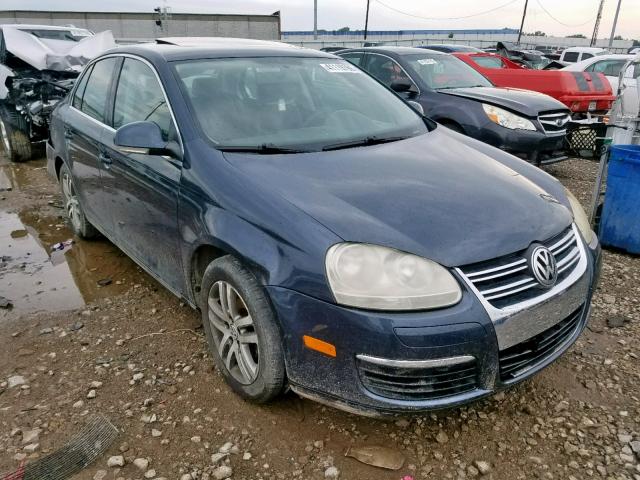 3VWSF71K46M725605 - 2006 VOLKSWAGEN JETTA 2.5 BLUE photo 1