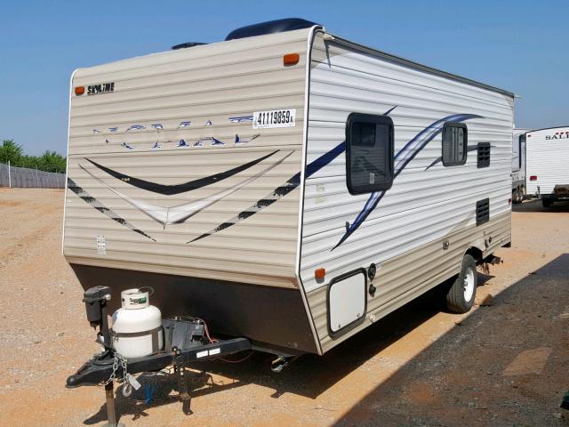 1SE200H18EC000610 - 2014 SKYLINE TRAILER WHITE photo 2