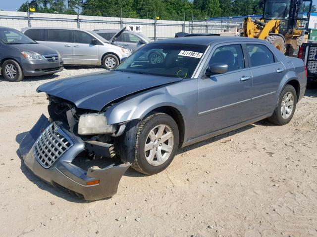 2C3KA53G66H294489 - 2006 CHRYSLER 300 TOURIN GRAY photo 2