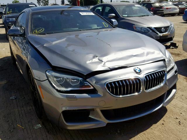 WBA6D0C50GD927781 - 2016 BMW 640 I GRAY photo 1