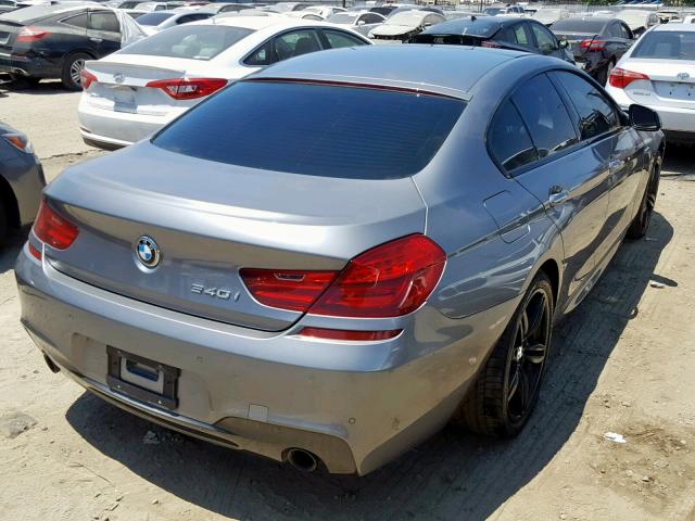 WBA6D0C50GD927781 - 2016 BMW 640 I GRAY photo 4