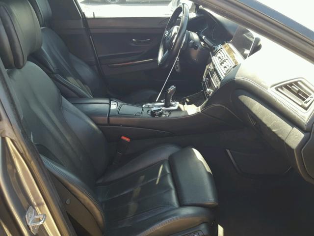 WBA6D0C50GD927781 - 2016 BMW 640 I GRAY photo 5