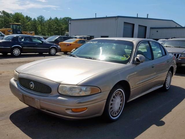 1G4HP54KXY4229406 - 2000 BUICK LESABRE CU BEIGE photo 2