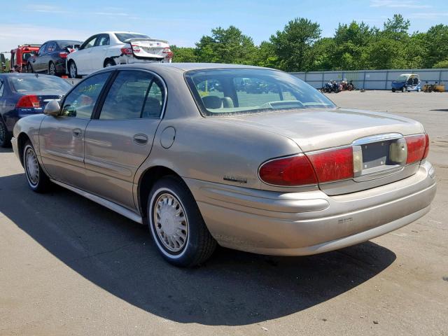 1G4HP54KXY4229406 - 2000 BUICK LESABRE CU BEIGE photo 3