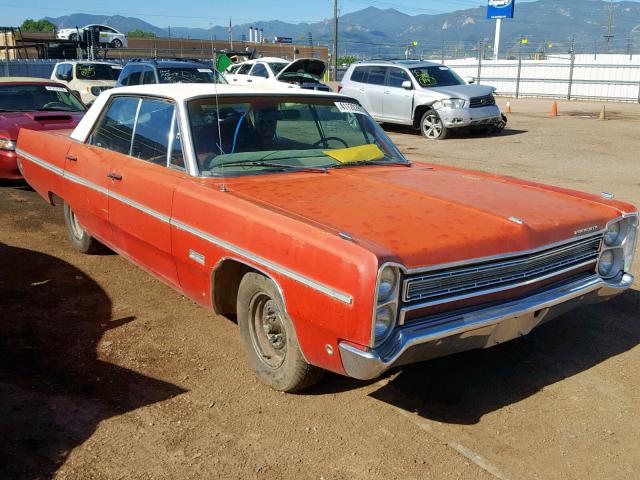 PM43F8D294696 - 1968 PLYMOUTH FURY III RED photo 1