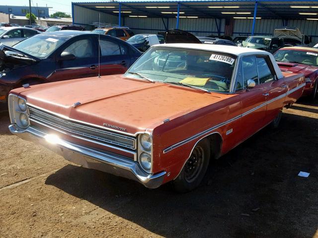 PM43F8D294696 - 1968 PLYMOUTH FURY III RED photo 2