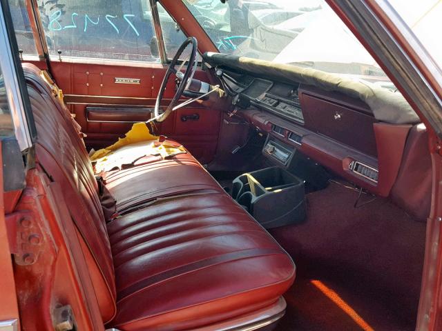 PM43F8D294696 - 1968 PLYMOUTH FURY III RED photo 5