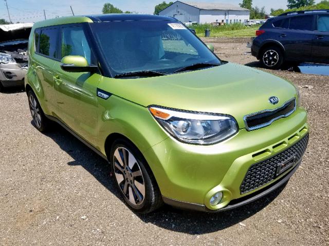 KNDJX3A54E7734506 - 2014 KIA SOUL ! GREEN photo 1