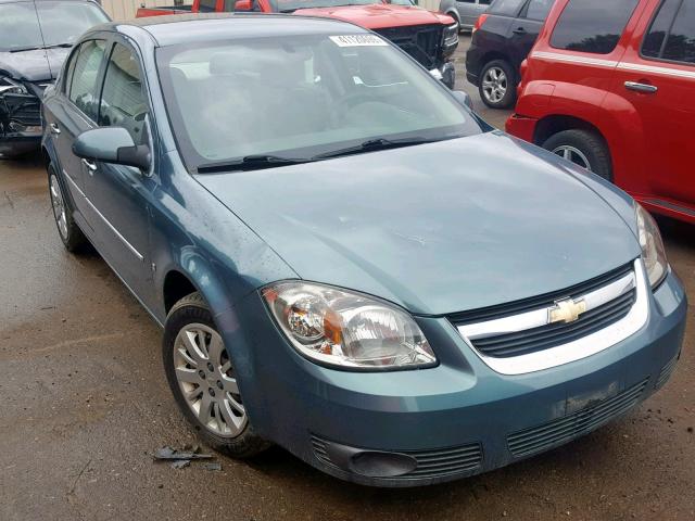 1G1AL58H197234504 - 2009 CHEVROLET COBALT LT GREEN photo 1