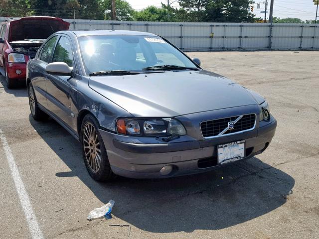 YV1RS58D932249454 - 2003 VOLVO S60 2.4T SILVER photo 1