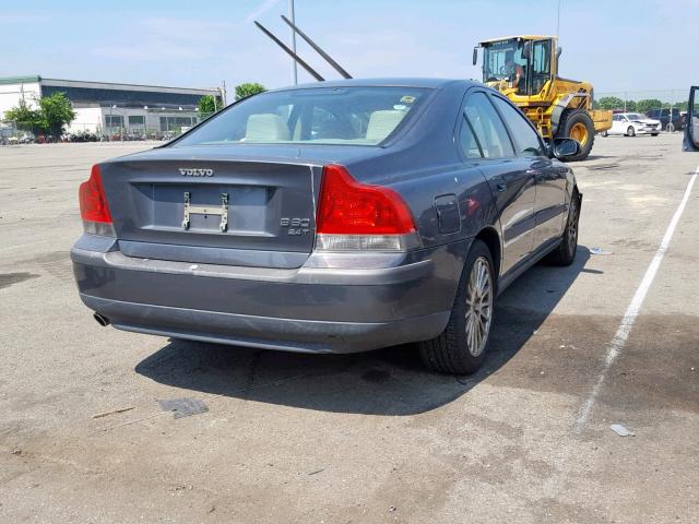 YV1RS58D932249454 - 2003 VOLVO S60 2.4T SILVER photo 4