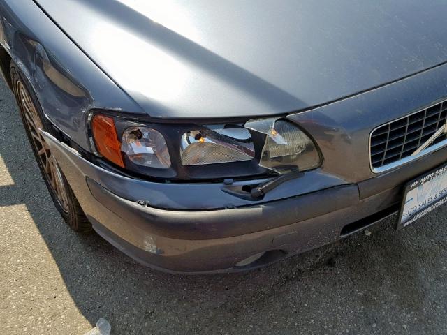 YV1RS58D932249454 - 2003 VOLVO S60 2.4T SILVER photo 9