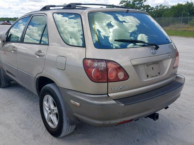 JT6GF10U9Y0049951 - 2000 LEXUS RX 300 GOLD photo 9