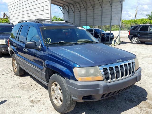 1J4GX48S51C661167 - 2001 JEEP GRAND CHER BLUE photo 1