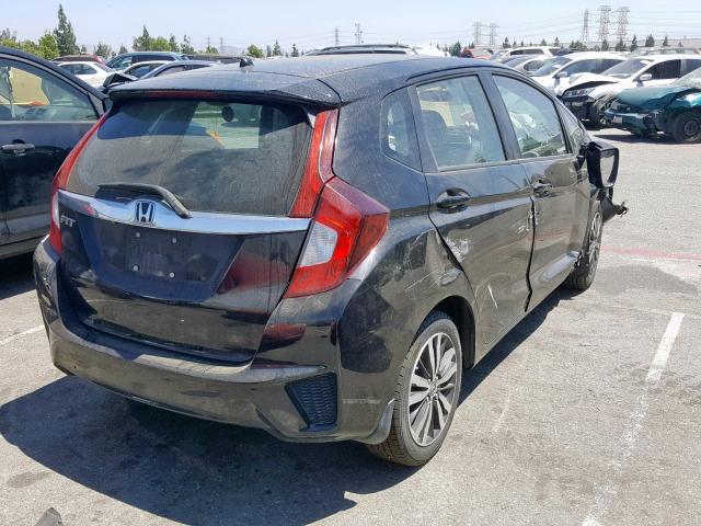 3HGGK5H88GM704262 - 2016 HONDA FIT EX BLACK photo 4