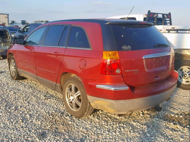 2A8GM68X17R249942 - 2007 CHRYSLER PACIFICA T RED photo 3