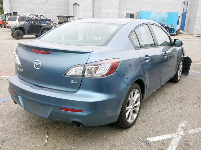 JM1BL1S65A1165335 - 2010 MAZDA 3 S TEAL photo 4